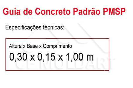 Guias de Concreto| Guia de Concreto |  Guia padrão PMSP