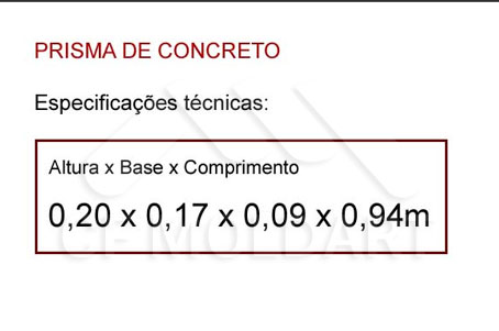 Prisma de Concreto | Prisma Concreto